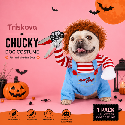 Triskova Funny Halloween Pet Costume